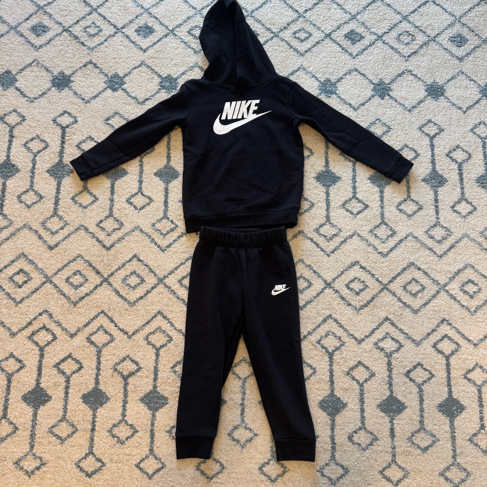 Nike Kids' Black Sweatsuit